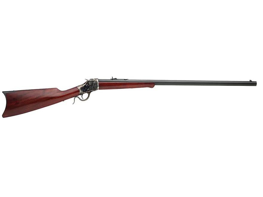 Taylor's & Company 1885 High Wall Single Shot Rifle 45-70 Government 32" Blued Barrel Case Colored Frame Wood Straight Grip Stock